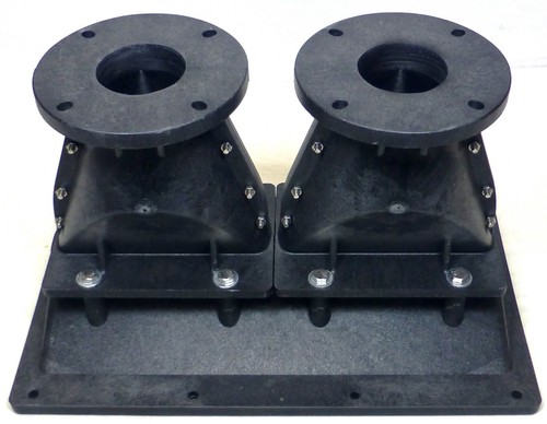 Lase dual 2 bolt on - dual, bolt-on