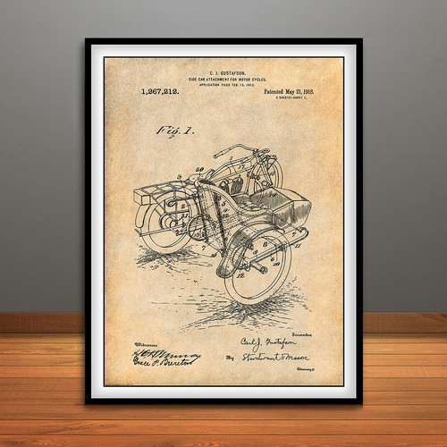 1913 side car attachment for - 1913,
