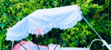 Doll Pram Canopy Cover Only