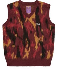 Corteiz Mohair Knit VestRed