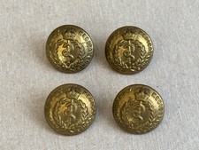WW2 Era RAMC, Royal Army Medical Corps Buttons 4 x 19mm