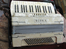 Vintage borka piano accordion - piano,