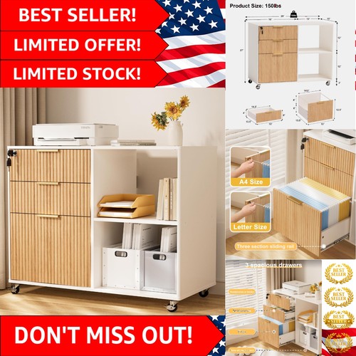 Elegant drawer rolling - elegant, 3-drawer