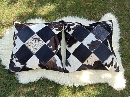 Real cowhide hair leather - real,