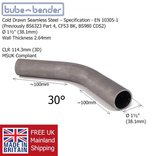 Od cold drawn - (38.1mm),