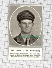 C3286) 2nd Lieut DH Budenberg