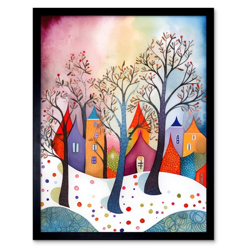Winter whimsy forest - winter,