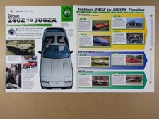 Datsun 240Z to 300ZX Japan