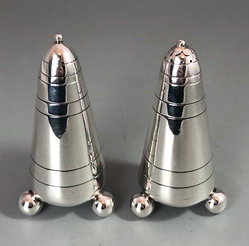 Victorian silver pepper pot - silver, &