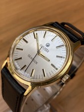 Vintage 1970s Roamer Searock Gold plated 520-2210 Handwind