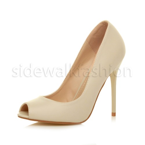 Womens ladies high heel - , peep