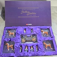 Corgi CC09901 Queen Elizabeth II Golden Jubilee State Landau Coach - Ltd edition