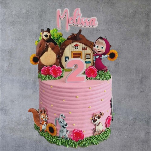 Masha and the - cake, topper