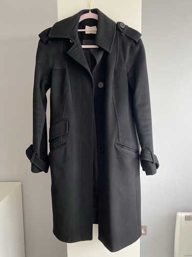 Reiss black coat - black, s