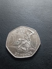 50p Coin Olympic Handball  (#27)