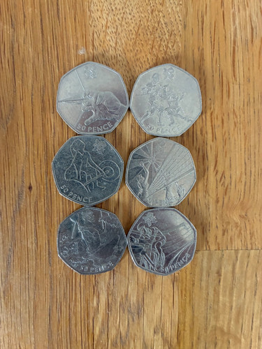 2012 london olympics 50p - olympics,