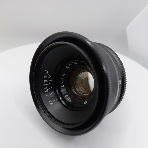 Soviet era lens jupiter - lens, jupiter-12