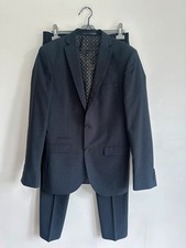 Next navy suit tailored fit 38
