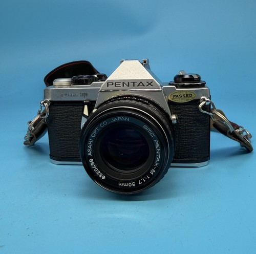 Pentax super 35mm slr film - me,