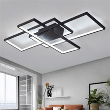 LED Lamp Black Frame Ceiling