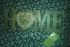 NICE CENTURY HOUSE WOODEN HOME DESIGN CLOCK ,House Warming/Wedding Gift, VGC