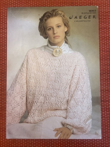 Womens pretty lacy jumper - pretty,