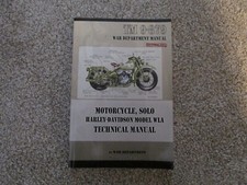 Vintage Harley Davidson  WLA