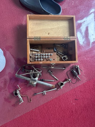 Vintage watchmakers lathe kit - vintage,