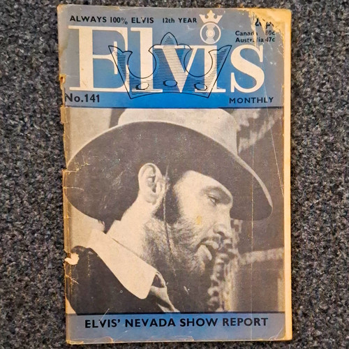 Elvis monthly magazine 141 - elvis,