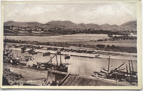 Old postcard the - old,