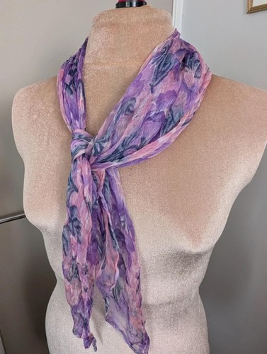 Floral chiffon wrap elegant - floral,