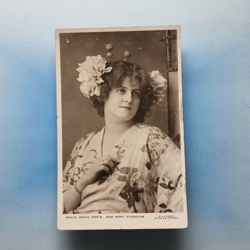 Edwardian actress postcard - edwardian,
