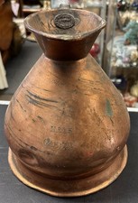 Antique ½ Gallon Georgion Copper Pitcher Hallmarked & Stamped 18th Century