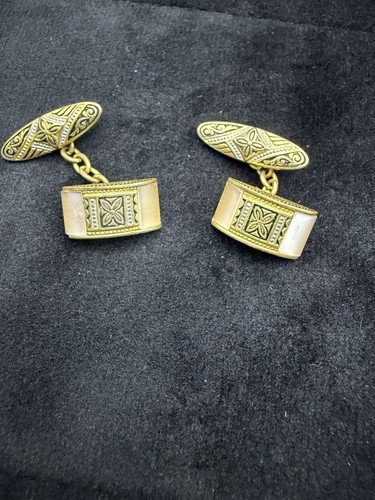 Vintage damascene black - damascene, black/gold