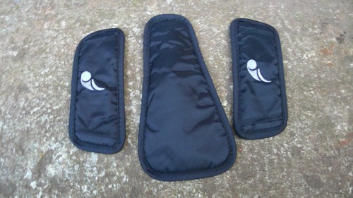 Seat strap covers - only, from