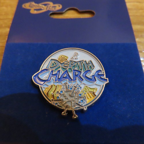 Thorpe park depth charge pin - park,