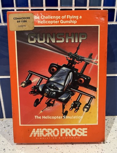 Commodore 128k gunship - 64/128k,