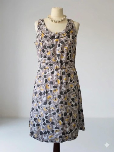 Boden floral cotton - floral, a-line