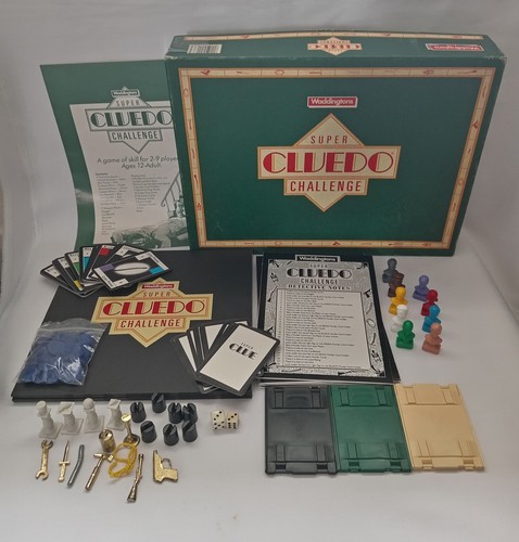 Waddingtons super cluedo - waddingtons,
