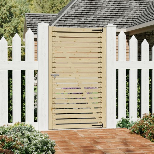 Wooden gate decorative - wooden,