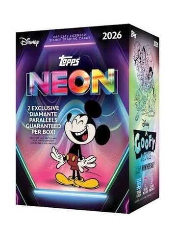 Topps disney neon - topps, 2026