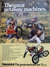 1972 Yamaha Enduros 125cc175cc