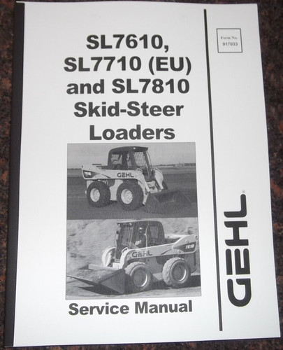 Gehl 7610 7710 - gehl, sl-7610