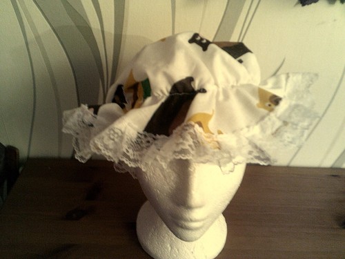 Drag queen panto cream cotton - cream,
