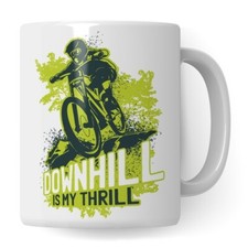 Downhill Mug, Mountain Biker