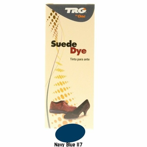 Trg navy blue suede - trg,