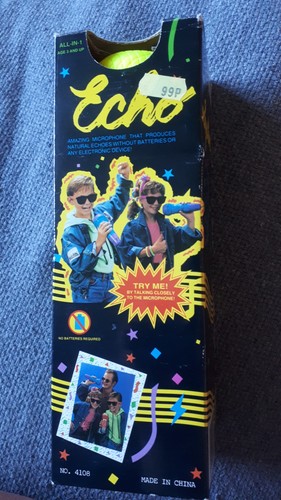 Echo mic 1980s - mic, 1990s