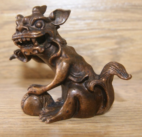 Bronze chinese fengshui beast - chinese,