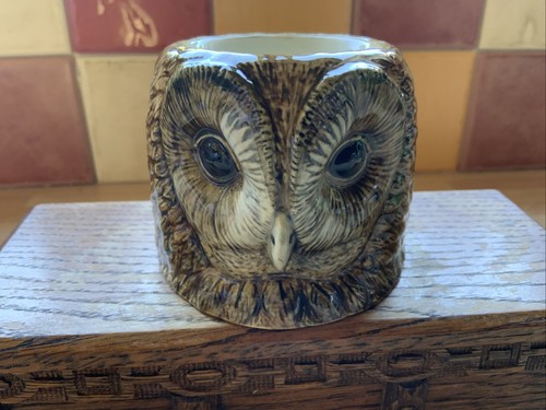 Quail ceramics tawny - quail, face