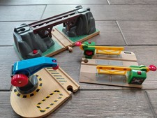 brio wooden train set bundle